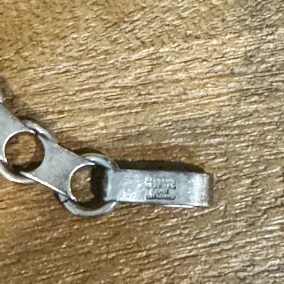 taxco San Miguel sterling silver 925 vintage Joyeria Cerroblonco link necklace - Picture 3 of 8